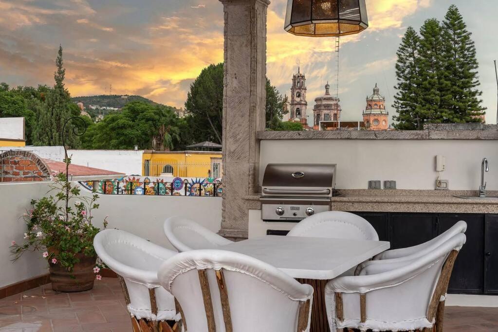 Elegant 3Br Home With Rooftop & Grill In Centro San Miguel San Miguel de Allende Exteriér fotografie